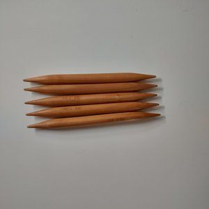 Size 19/15mm 10 inch double pointed bamboo knitting needles DP